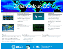 Tablet Screenshot of oceancolour.org